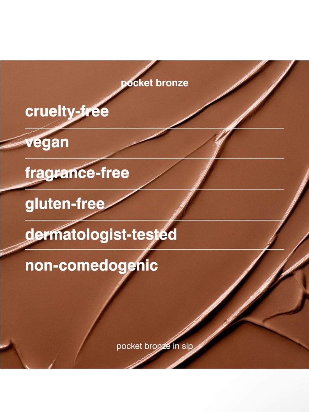 rhode Pocket Bronze Cream Bronzer Stick, shade Sip 0.18 oz - Picture 5 of 5